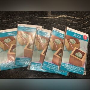 Celebrate It Brown Treat Boxes with Window